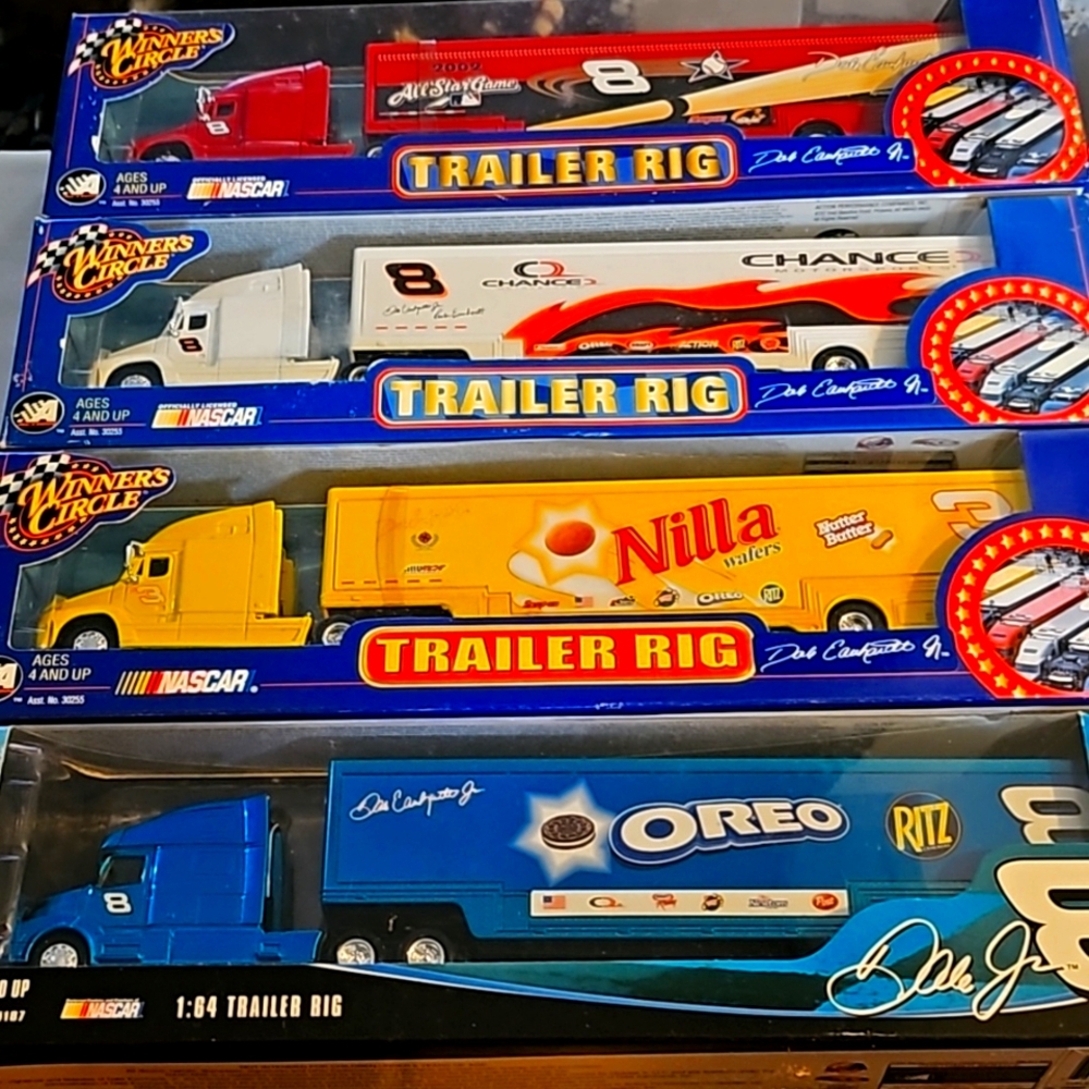 4 Dale EARNHART  1:64 trailer rigs